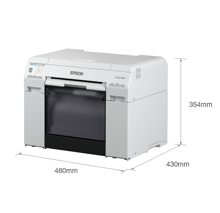 EPSON爱普生D880/D700干式彩扩机相片影像照片冲印机彩扩相纸悦印